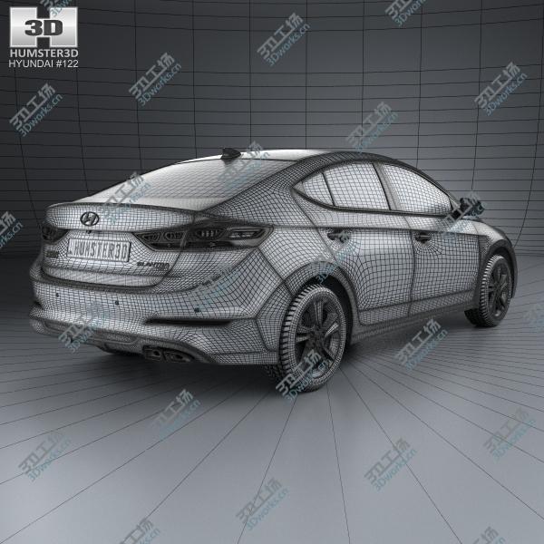 images/goods_img/2021040233/Hyundai Elantra (CN) 2017 3D model/4.jpg